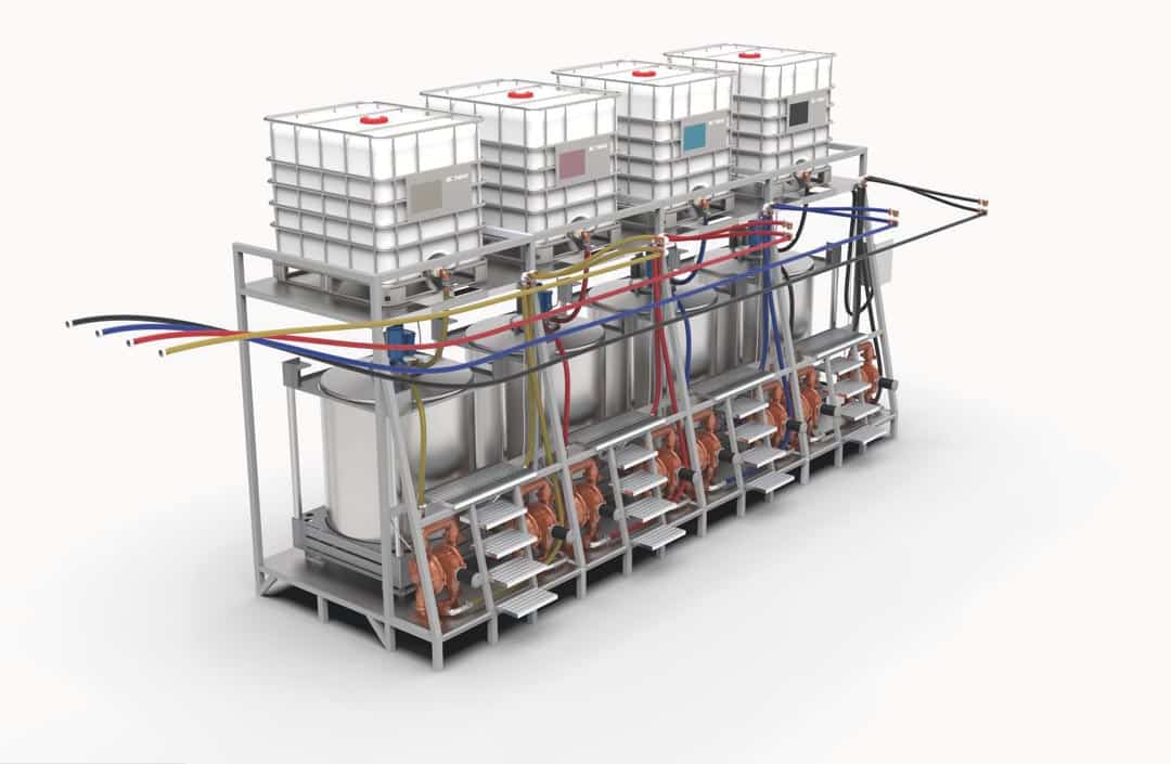 Sistema de líneas de distribución 1